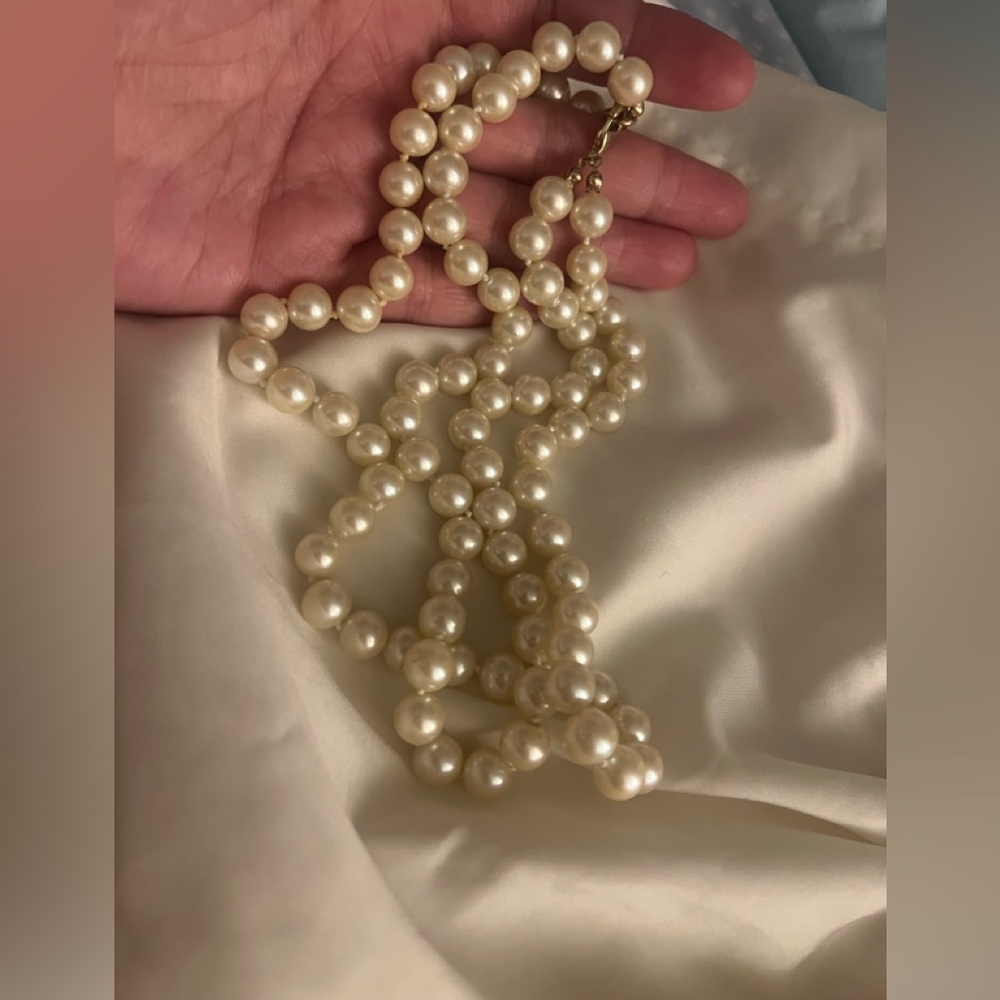 🤗❤️Monet double strands faux pearl necklace 🤗❤️